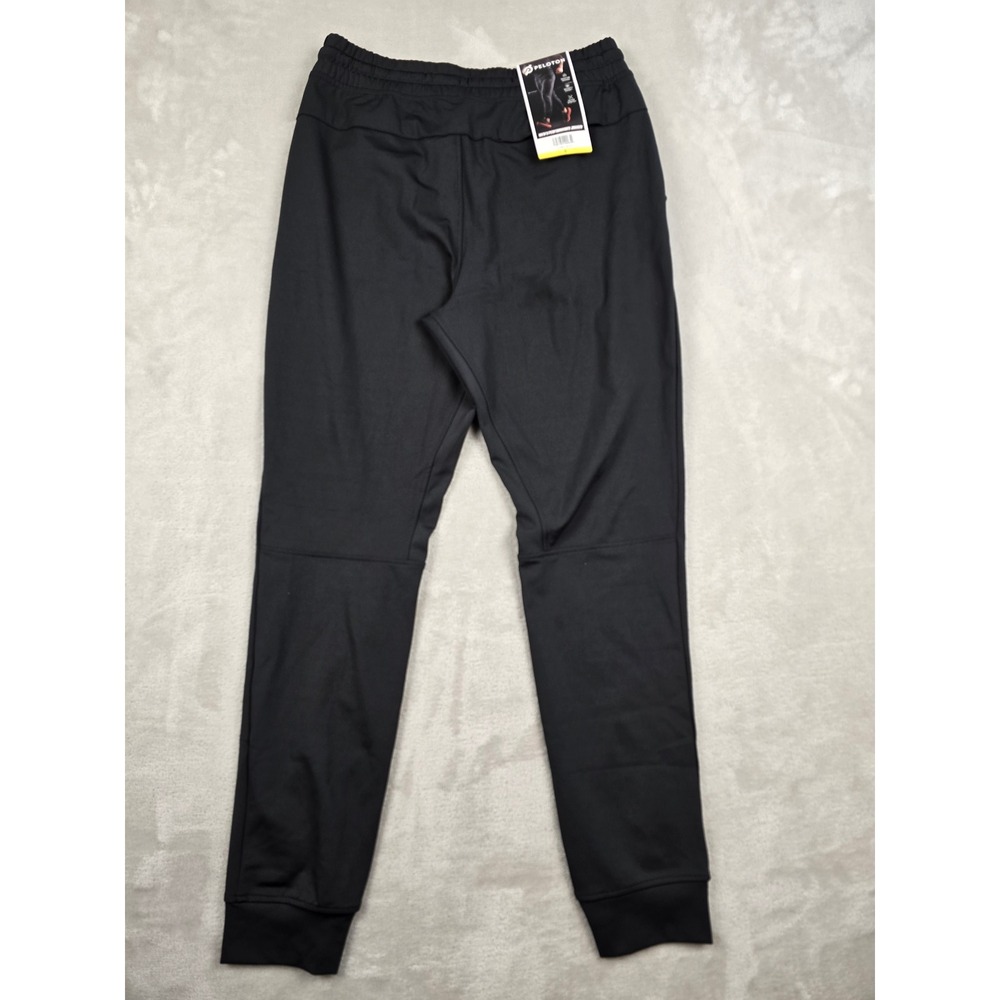 Peloton Performance Joggers Pants‎ Mens Size S Black Moisture Wicking Stretch